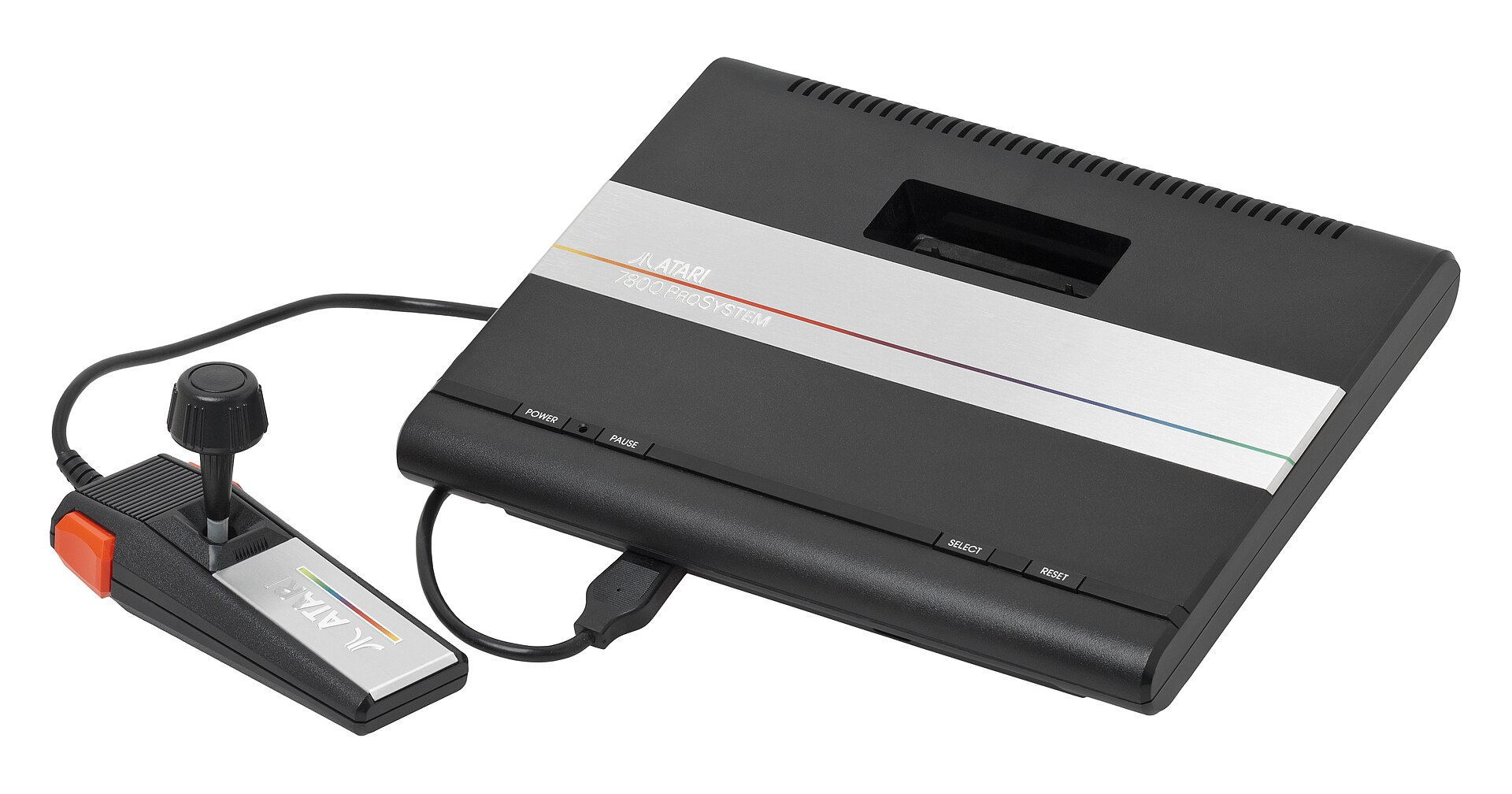 Atari 7800 ProSystem console and controller